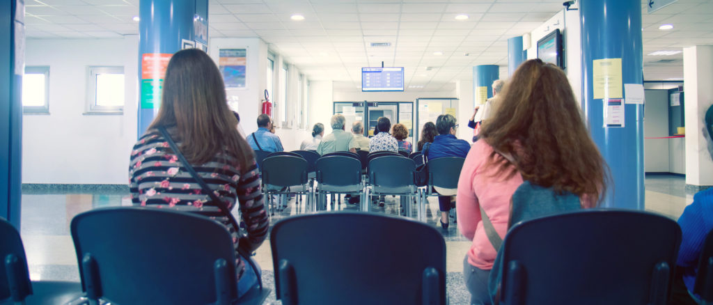 government building waiting room
